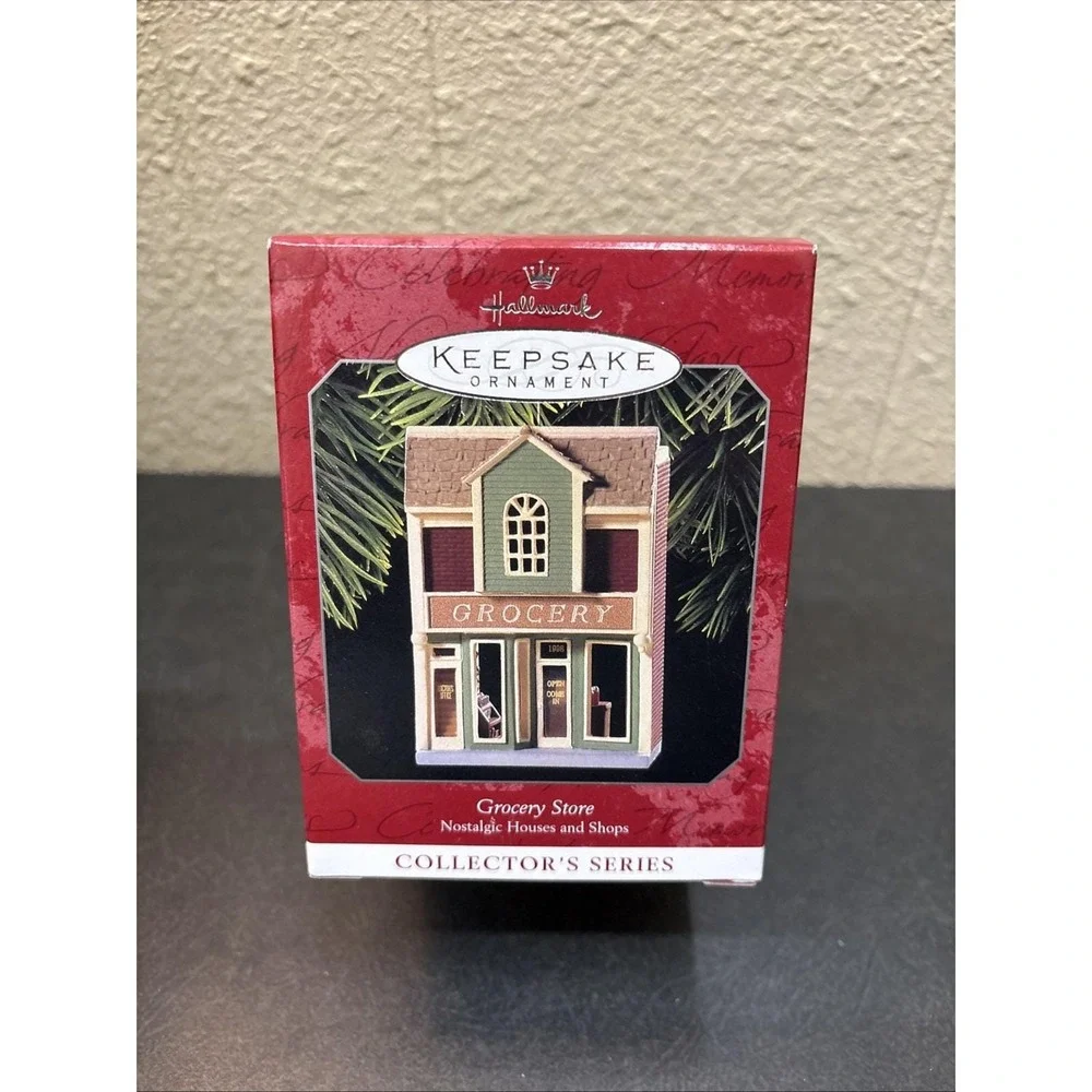 1998 Hallmark Keepsake Grocery Store Collector's Series Ornament~NIB
